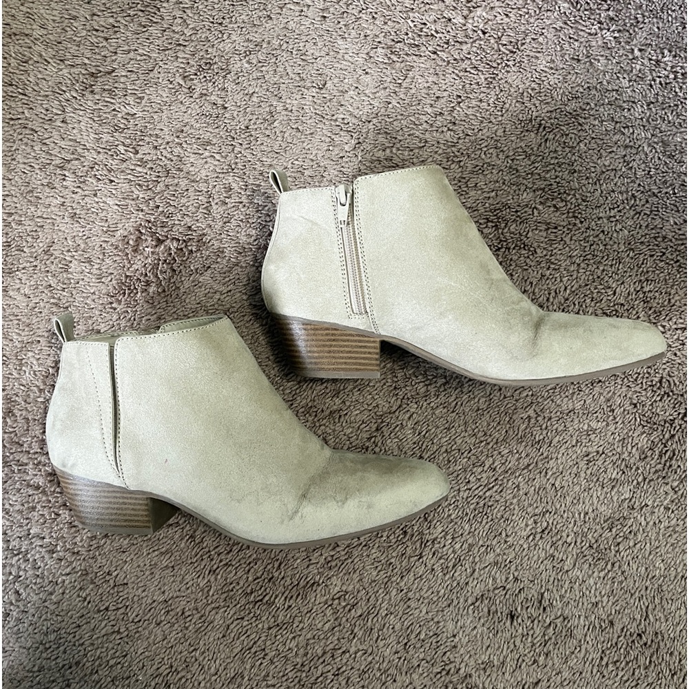 Old Navy Tan Booties